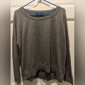 Rag & Bone Heather Grey 90% Wool 10% Cashmere Full Sleeve Sweater (L)